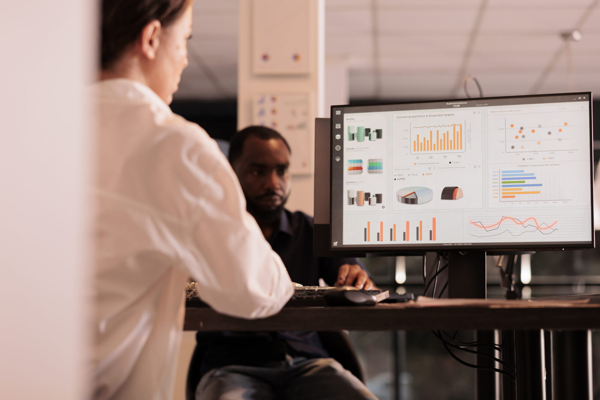 employee analyzing company financial report dashbo 2023 06 09 18 57 41 utc scaled e1688760532383