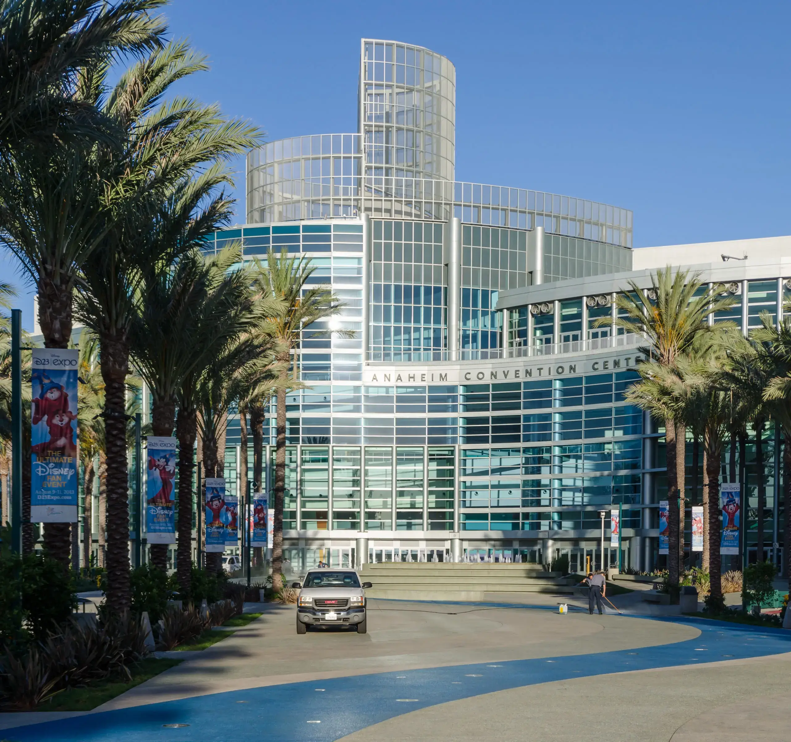Anaheim Convention Center Back view 2013 1