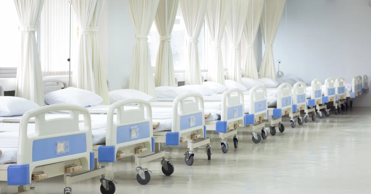 Hospital beds rented with Medical equipment rental software